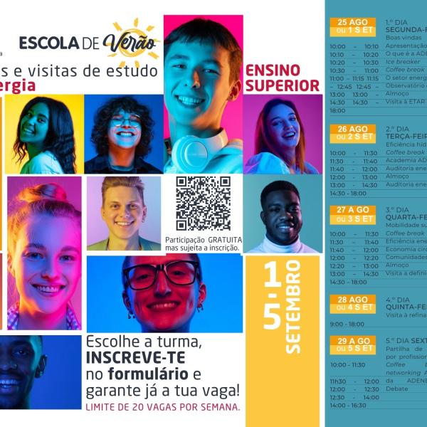 3.ª edição da Escola de Verão da Rota da Energia - Inscrição até 30 de junho